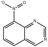 8-ニトロキナゾリン 化学構造式