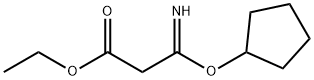 Acetic acid, (cyclopentyloxy)imino-, ethyl ester (9CI) 结构式