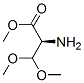 L-Serine, 3-methoxy-O-methyl-, methyl ester (9CI) Structure