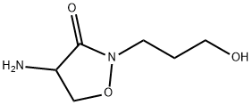 3-Isoxazolidinone, 4-amino-2-(3-hydroxypropyl)- (9CI) 结构式