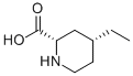 2-Piperidinecarboxylicacid,4-ethyl-,(2S,4R)-(9CI) Structure