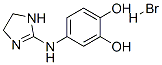 4-[(4,5-dihydro-1H-imidazol-2-yl)amino]pyrocatechol monohydrobromide|