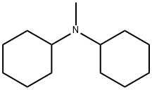 N,N-ジシクロヘキシルメチルアミン 化学構造式