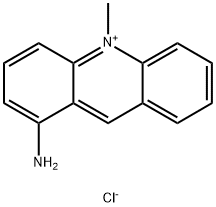 1-AMINO-10-METHYLACRIDINIUMCHLORIDE Structure