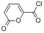 2H-Pyran-6-carbonyl chloride, 2-oxo- (9CI) 结构式