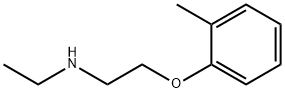 N-乙基-2-(邻甲苯氧基)乙-1-胺 结构式