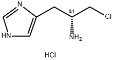 R(-)-α-ChloroMethyl HistaMine Dihydrochloride 结构式