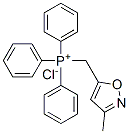 [(3-methylisoxazol-5-yl)methyl]triphenylphosphonium chloride,75624-75-8,结构式