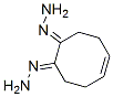 (5Z)-5-Cyclooctene-1,2-dione dihydrazone 结构式