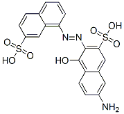 75627-26-8 7-Amino-4-hydroxy-3-[(7-sulfo-1-naphtyl)azo]-2-naphthalenesulfonic acid