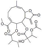 75627-93-9 4-(3-Acetoxy-2-hydroxy-2-methyl-1-oxobutoxy)-2,3,3a,4,5,8,9,11a-octahydro-10-methyl-3-methylene-5-(2-methyl-1-oxobutoxy)-2-oxocyclodeca[b]furan-6-carboxylic acid methyl ester