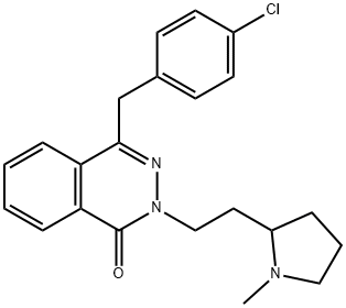 4-[(4-Chlorophenyl)Methyl]-2-[2-(1-Methyl-2-pyrrolidinyl)ethyl]-1(2H)-phthalazinone|4-[(4-Chlorophenyl)Methyl]-2-[2-(1-Methyl-2-pyrrolidinyl)ethyl]-1(2H)-phthalazinone