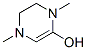 Pyrazinol, 1,4,5,6-tetrahydro-1,4-dimethyl- (9CI) Struktur