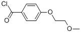 Benzoyl chloride, 4-(2-methoxyethoxy)- (9CI) 结构式