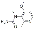 Urea, N-(4-methoxy-2-methyl-3-pyridinyl)-N-methyl- (9CI) 结构式