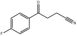 4-(4-氟苯基)-4-氧代丁腈 结构式