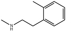 N,2-二甲基苯乙胺 结构式