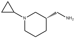 3-Piperidinemethanamine,N-cyclopropyl-,(3S)-(9CI) Structure