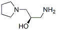 1-Pyrrolidineethanol,alpha-(aminomethyl)-,(alphaR)-(9CI) Struktur