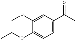 1-(4-ethoxy-3-methoxyphenyl)ethanone 化学構造式