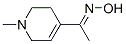 Ethanone, 1-(1,2,3,6-tetrahydro-1-methyl-4-pyridinyl)-, oxime, (E)- (9CI) Struktur