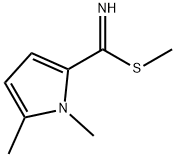 1H-Pyrrole-2-carboximidothioicacid,1,5-dimethyl-,methylester(9CI) Structure