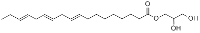 1-MONOLINOLENIN 化学構造式