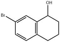 7-бром-1,2,3,4-тетрагидронафталин-1-ол структура