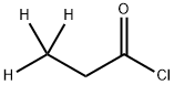 PROPIONYL-3,3,3-D3 CHLORIDE 结构式