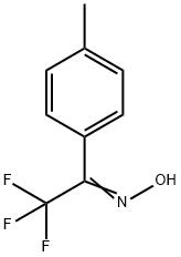 2,2,2-三氟-1-对甲苯乙酮肟 结构式