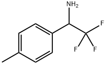 2,2,2-三氟-1-(4-甲基苯基)乙胺,75703-26-3,结构式