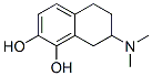 1,2-Naphthalenediol, 7-(dimethylamino)-5,6,7,8-tetrahydro- (9CI) Struktur
