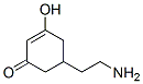 2-Cyclohexen-1-one, 5-(2-aminoethyl)-3-hydroxy- (9CI) Structure