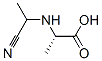 L-Alanine, N-(1-cyanoethyl)- (9CI) 化学構造式