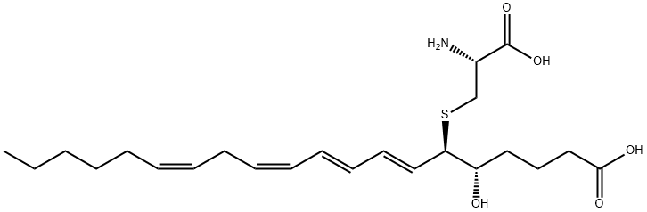 LEUKOTRIENE E4 Structure