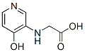 Glycine, N-(4-hydroxy-3-pyridinyl)- (9CI) 化学構造式