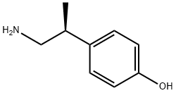 Phenol, 4-(2-amino-1-methylethyl)-, (S)- (9CI) 化学構造式