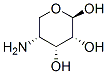 beta-D-Ribopyranose, 4-amino-4-deoxy- (9CI) Struktur