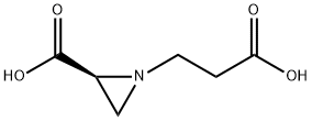 1-Aziridinepropanoicacid,2-carboxy-,(2S)-(9CI) Struktur