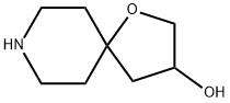1-Oxa-8-azaspiro[4.5]decan-3-ol (9CI) Struktur