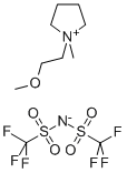1-(甲氧基乙基)-1-甲基吡咯烷鎓双(三氟甲基磺酰基)酰亚胺,757240-24-7,结构式