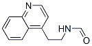 Formamide, N-[2-(4-quinolinyl)ethyl]- (9CI) Structure