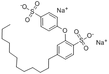 十二烷基二苯醚二磺酸钠, 7575-62-4, 结构式
