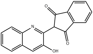 2-(3-Hydroxy-2-chinolyl)-1H-inden-1,3(2H)-dion