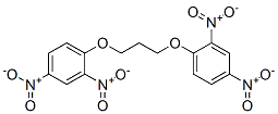 1,1'-[1,3-プロパンジイルビス(オキシ)]ビス(2,4-ジニトロベンゼン) 化学構造式