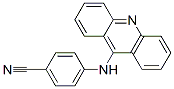 4-(9-Acridinylamino)benzonitrile Struktur