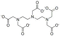 DIETHYLENETRIAMINEPENTAACETATE Structure