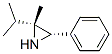 Aziridine, 2-methyl-2-(1-methylethyl)-3-phenyl-, cis- (9CI) Structure