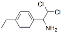 Benzenemethanamine, alpha-(dichloromethyl)-4-ethyl- (9CI) Struktur