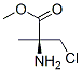D-Alanine, 3-chloro-2-methyl-, methyl ester (9CI) 结构式